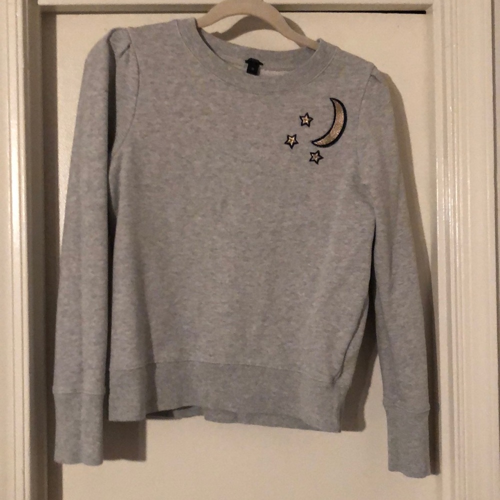 J. Crew appliqué sweatshirt